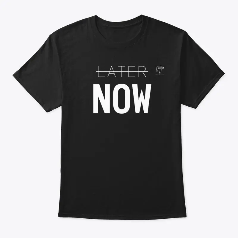 Later Now T-shirt (WHITE)